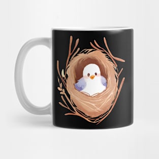 A bird in its nest Mug